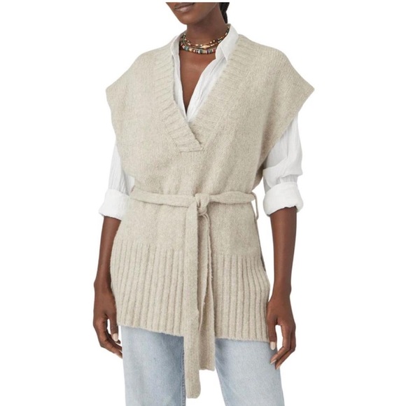 Xirena Margo Cashmere Vest in Oat New with Tags! - Picture 3 of 11
